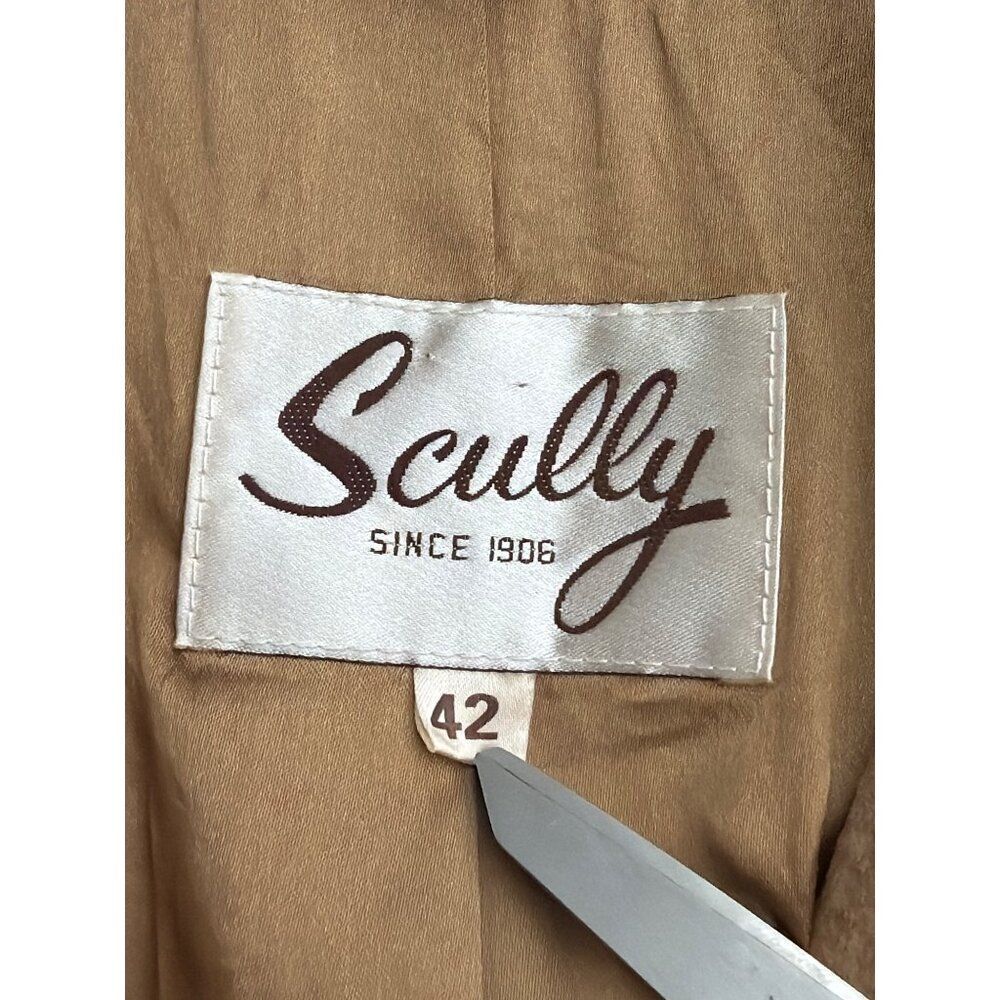 Vintage Scully Men’s Western Style Suede Leather Sportscoat Blazer Size 42 - Picture 13 of 16